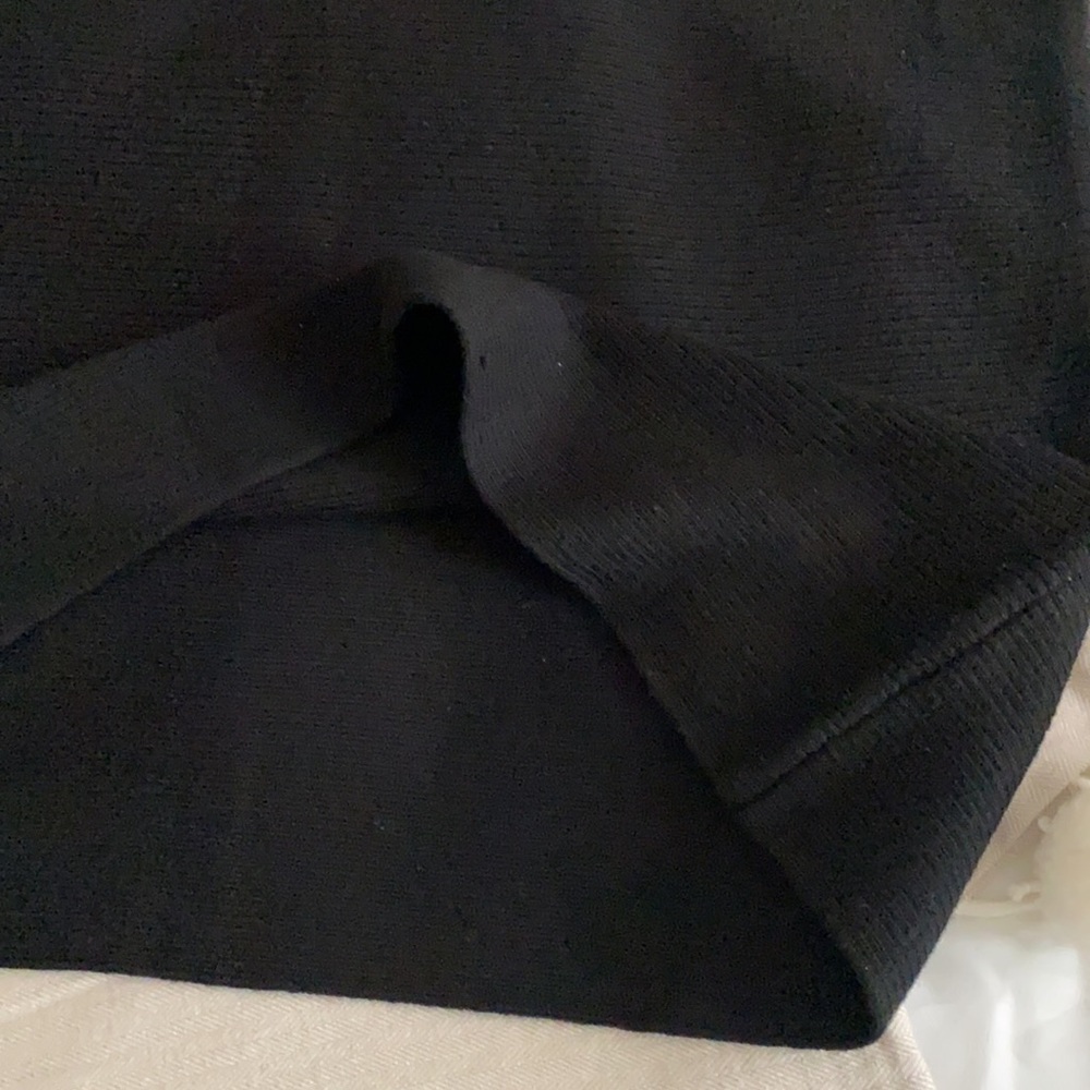 Pullover, Ribbed 100 Percent Wool Shell - image 3